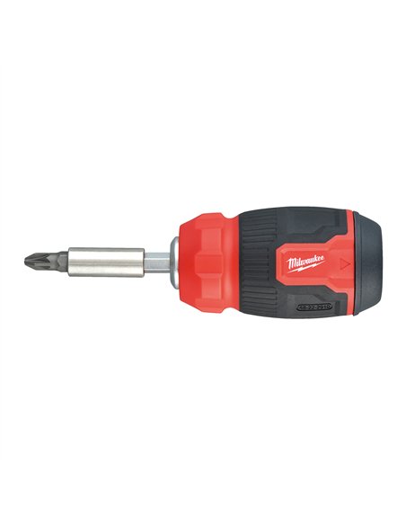 Surubelnite Multi-Bit - Milwaukee - 8 in 1 Compact Multi-Bit Screwdriver - cod 4932492807